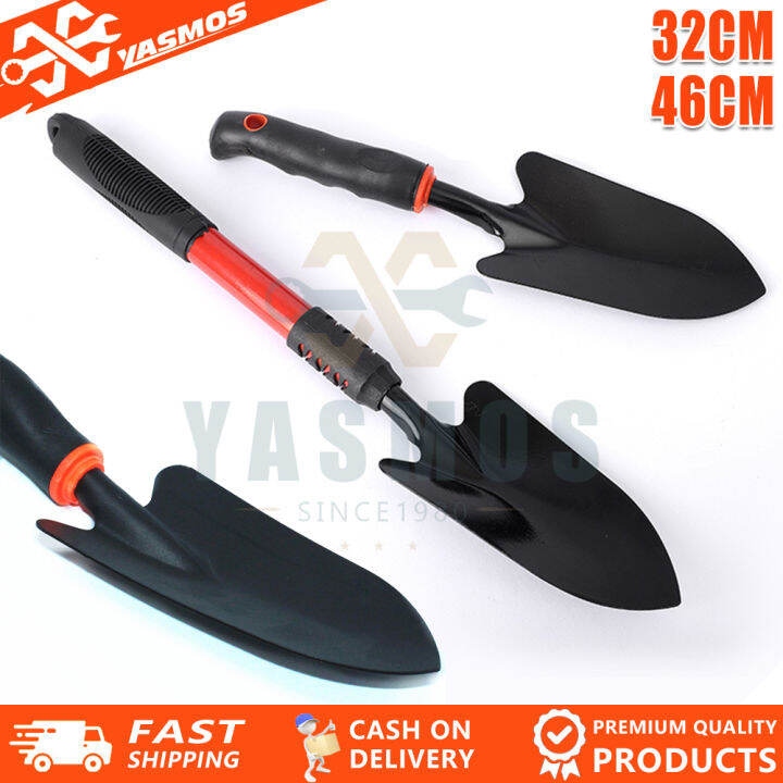 31CM - 46CM Garden Trowel - Heavy Duty Metal Garden Hand Shovel with ...