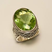 【YF】❖  Luxury Rings for Antique Gold Engraved Stone Set Vacation Jewelry Birthday