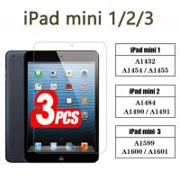 [HOT TALQQQWWEGE 583] (แพ็ค3) กระจกนิรภัยสำหรับ Apple iPad Mini 1 2 3 7.9 2012 2013 2014กันรอยขีดข่วนฟิล์มแผ่นป้องกันหน้าจอแท็บเล็ตแบบเต็ม