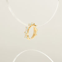 LUSTRE : CONFIDENT CUFF IN BLUE TOPAZ (SINGLE)