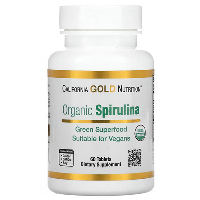 california-gold-nutrition-organic-spirulina-500-mg-60-tablets-exp-03-08-25