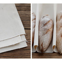 【❂Hot On Sale❂】 huanl 1ชิ้นอุปกรณ์อบขนมผ้าหมัก Baguette สำหรับทำผ้าป่านผ้าลินินกระทะพิสูจน์แป้งขนมปังอุปกรณ์อุปกรณ์อบขนมปฏิบัติ