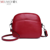 Genuine Leather Cross Body Bag Women Casual Shell Cow Leather Womans Handbag Girl Ladies Solid Shoulder Messenger Bags Clutch