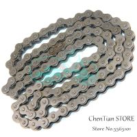 428H 420 530 Chain 112/118/128/132/140 Links Sprocket Drive Chain ATV Quad Dirt Bike Go Kart Metal Universal