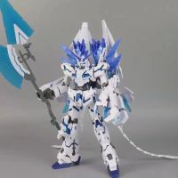 จุดจัดส่งฟรี Taipan 6656 Perfect Unicorn Gundam ประกอบโมเดลของเล่นของขวัญพร้อมเกราะระเบิด