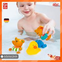 Hape ของเล่นน้ำ แก๊งคุณหมีพ่นน้ำ Teddy And Friends Bath Squirts ของเล่น เด็ก เสริมพัฒนาการ สำหรับเด็กแรกเกิดขึ้นไป