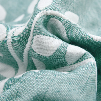 ผ้าเช็ดหมอนผ้าฝ้ายแท้หนึ่งคู่ผ้าเช็ดเหงื่อแบบหนาใช้ในครัวเรือนผ้าโปร่งสามชั้นผ้าขนหนูหมอนเดี่ยว 2 สองแพ็ค
