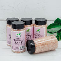 Keto.O Pink Himalayan Salt เกลือชมพูหิมาลายัน (แบบหยาบ) Pink Salt Nature Quest Himalayan Rock Salt มีแร่ธาตุมากถึง 84 ชนิด นำมาใช้ทั้งประกอบอาหาร 400 g