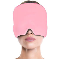 Gel Ice Headache Migraine Relief Hat Cold Tpy Migraine Relief Cap Comfortable &amp; Strechable Ice Pack Eye for Puffy Eyes