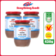 3 Hũ Mắm Ruốc Chà Sông Hương Foods Hũ 430g - Nấu bún bò , chấm xoài
