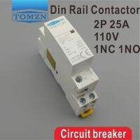 TOCT1 2P 25A 110V คอยล์230V 50/60HZ ของใช้ในครัวเรือน Ac Modular Contactor 1NC 1NO