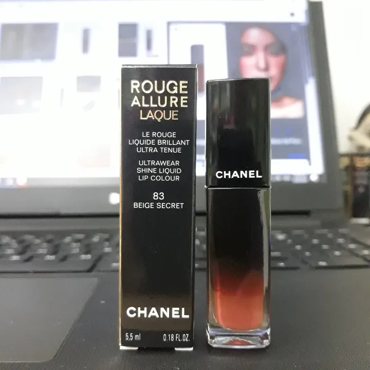 Chanel 83  BEIGE SECRET極致鏡面水光唇釉超持久水光唇釉 美容化妝品 健康及美容 皮膚護理 化妝品  Carousell