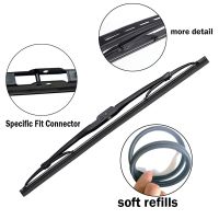 ZZOOI Ericks Wiper 13" Rear Wiper Blade For Hyundai Tucson JM 2004 - 2009 Windshield Windscreen Tailgate Window Rain Brush