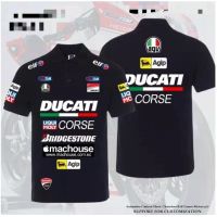 2023 New Fashion  New  Ducati  Mens and Kids  Quick Dry Short Sleeve POLO Shirt，Size: XS-6XL Contact seller for personalized customization of name and logo