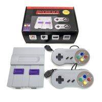 SNES Mini เกมคอนโซลทีวีมาตรฐานในตัว500 FC คอนโซลเกม Dual-Handle เกมคอนโซล