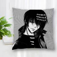 （ALL IN STOCK XZX）Customer Service Decoration Pillow Case Soul Diner Anime Square Zipper Pillow Best Gift 20X20cm 35X35cm 40x40cm   (Double sided printing with free customization of patterns)