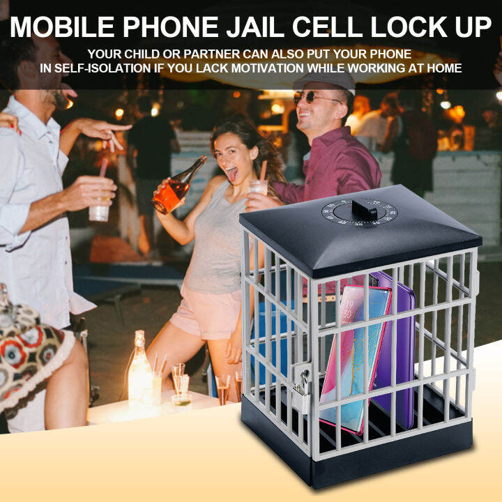 [Pannow] Cell Phone Storage Box Timer Cell Phone Cage Jail With Timer