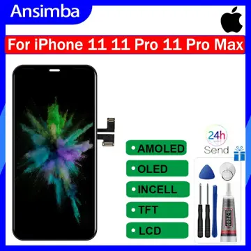 100% New AMOLED LCD for iphone 11 Pro Max LCD Display Touch Screen  Digitizer Assembly Replacement for iphone 11 Pro LCD Screen