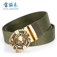 3.3 mm with thick nylon automatic bronze alloy agio elaborate fashion outdoor leisure belt ▪