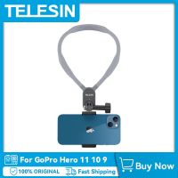 Telein ที่คอซิลิโคนสำหรับยึดขายึดกล้องโกโปรฮีโร่11 10 9 8 7 Insta360 X3สมาร์ทโฟน DJI Osmo Action 3