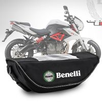 ♈สำหรับ Benelli TRK 502 X TNT 25N LEONCINO 250 LEONCINO 500 LEONCINO กระเป๋านำทางสำหรับมือจับแบบกันน้ำ800