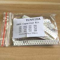 Free shipping 0805 SMD Capacitor assorted kit ,16values*20pcs=320pcs 10PF-22UF Samples kit