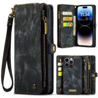 เหมาะสำหรับ Samsung S23FE กระเป๋าสตางค์เคสศัพท์ S22plus ขาตั้งหลายบัตร s20ultra เคสหนังเชือกคล้อง S21