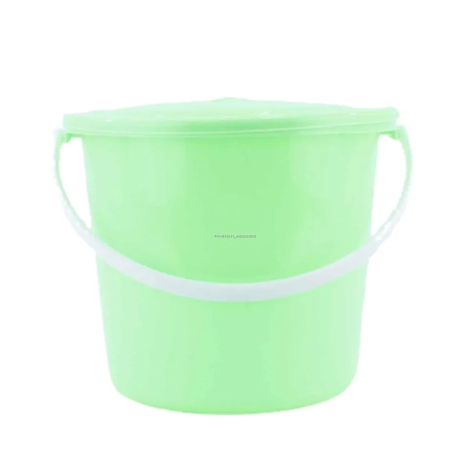 Novo Mini Pail Bucket with Lid Cover Small Cleaning Bucket / Timba / Balde