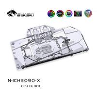 Bykski GPU Water Block สำหรับ INNO3D RTX 3090/3080การ์ดแสดงผล ICHILL,GPU Cooler,PC Cooling Argb/ 3pin/rgb/ 4pin/m/b SYNC N-ICH3090-X