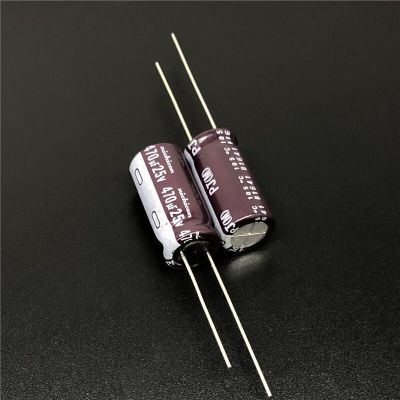 10pcs/100pcs 470uF 25V NICHICON PJ Series 10x20mm 25V470uF Low Impedance Long Life Aluminum Electrolytic capacitor