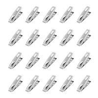 [Zeberdany] 20Pcs Christmas Towel Clips Wire Rope Clothespin Caliper To Dry Simple Grip Clamps Meta Pegs Holders