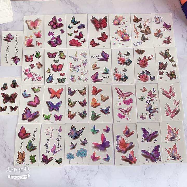 butterfly-tattoo-sticker-3d-three-dimensional-waterproof-womens-lasting-sexy-small-pattern-scar-cover-sticker-rose-tattoo-fresh