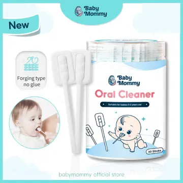 Baby Cotton Swab Mouth Tongue Cleaner Oral Cleaner