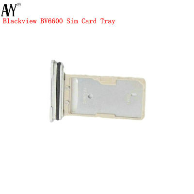 สำหรับ Blackview Bv6600 Pro ถาดใส่การ์ดสำหรับ Bv6600e โทรศัพท์มือถือทนทานหยดน้ำกระเป๋าเก็บบัตรช่องเสียบบัตร Artphone