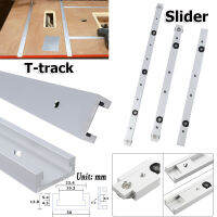 อลูมิเนียมสล็อต Mitre Trackmiter Slider สำหรับ Router Table Saw Miter Carpenter DIY Woodworking Tool