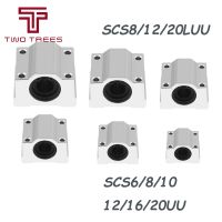 3D Printer Parts Lengthened Linear Slider SCS8UU 8mm Linear Motion Ball Bearing Block with LM8UU Bush Slide Linear Shaft for CNC