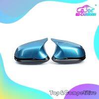 Mirror Cover For BMW 1 2 3 4 Series F20 F21 F22 F23 F30 F31 F32 F33 F35 F36 X1 E84 M2 F87 ABS/ ABS Carbon Fiber No Camera Hole