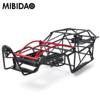 MIBIDAO เหล็กแชสซีม้วนกรงกรอบร่างกายสำหรับ Axial AXI03004 Capra UTB 110 RC Buggy รุ่นอัพเกรดชิ้นส่วน