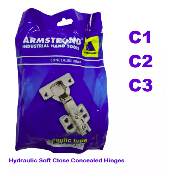 CONCEALED HINGES C1 C2 C3 hydraulic type soft close concealed hinges