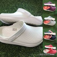 Crocs LiteRide Clog รองเท้าคร็อคส์รุ่นฮิตได้ทั้งชายหญิงรองเท้าแตะ Crocs ผลิตจากยางอย่างดีนิ่มเบาไม่ลื่นใส่สะอาดเท้า