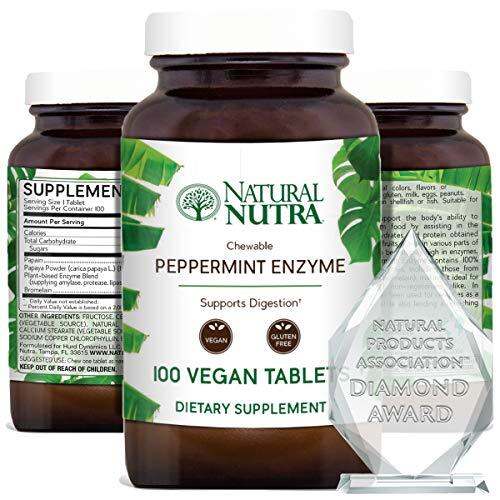 [PREORDER] Natural Nutra Chewable Peppermint Digestive Enzyme