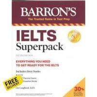 Because lifes greatest ! Ielts Superpack (3-Volume Set) (Barrons Test Prep) (5th) [Paperback]