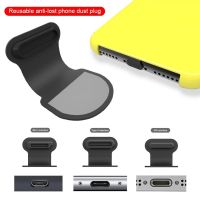 Phone Charging Port Dustproof Plug Reusable Waterproof amp; Anti lost Dustproof Cover for Type C Micro IOS Iphone Samsung Universal