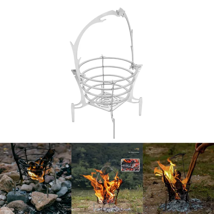Wildhorse Outdoor Fire Pit Camping Wood, Fire Pit Wood Grater