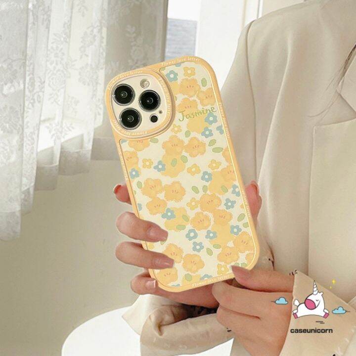 เคสนิ่ม-ลายดอกไม้-สไตล์เรโทร-สําหรับ-samsung-a14-5g-a04-a32-a04s-a23-a31-a13-a12-a50-a30s-a50s-a33-a53-m23-a73-5g-a11-a21s-a51-a20s-a71-a10s-a52s-a52-a72-a22-a03s-a02s-m22-a03-a30-a20