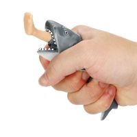 【CC】 and novel spoof squeezing spitting shark eating trick venting decompression toy