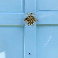 Bumblebee Door Knocker Door Decoration Bee Shape Decor Wardrobe Knob Cupboard Furniture Handles Knockers Vintage Home Decor