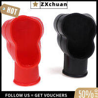 ZXchuan?ฝาครอบขั้วแบตเตอรี่รถยนต์อเนกประสงค์ตัวป้องกันเทอร์มินอลบวกลบ