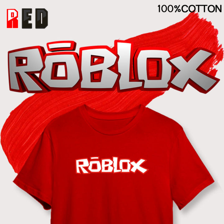 Roblox Logo Gamer High Quality Cotton (Adult & Kiddie Size) Kids Men Women  Unisex T Shirt | Lazada Ph