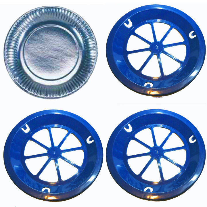 24 pcs Sunnyware 307 309 Paper Plate Holder w/ 20 pcs paper plate